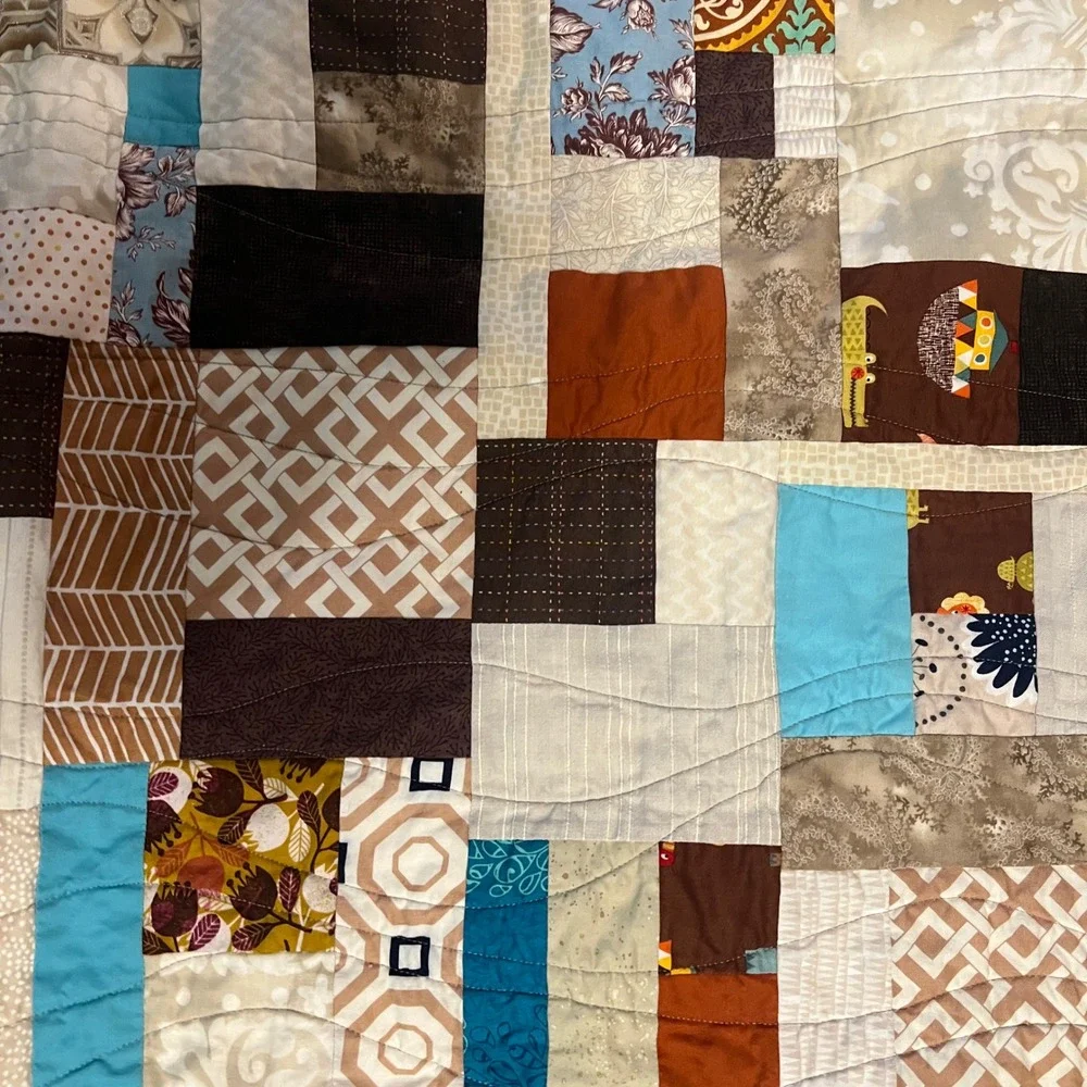 Handmade Patchwork Quilt Los Angeles Modern Quilt Guild 36